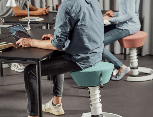 Ergonomischer Bürostuhl für Rückengesundheit am Arbeitsplatz